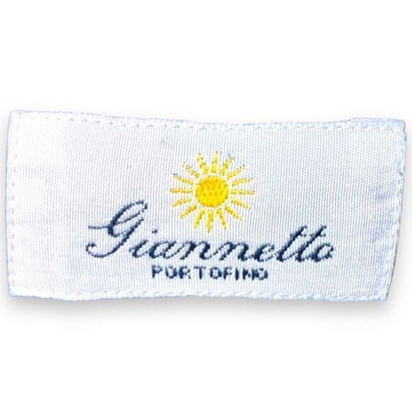 Giannetto Portofino Blue & Green Plaid Flannel Button Down - Picture 2 of 10